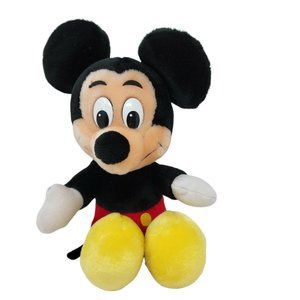 Baby Mickey Mouse Plush Stuffed Animal 10" Sitting Disneyland/Walt Disney World